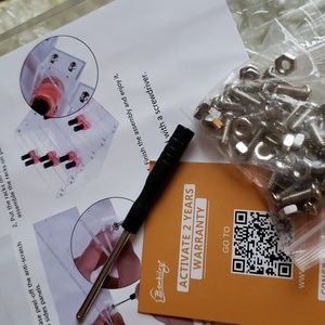 Benbilry unassembled nail polish organizer 6 tier N I B